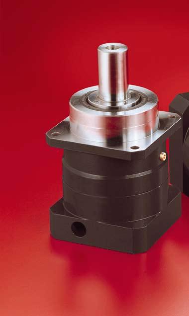Higher Torque/Lower Backlash Gearhead > Higher rated torque and higher acceleration torque capability > Backlash of 6 to 15 arc-min; lower optional 3 to 5 arc-min > Square flange > Integrated,