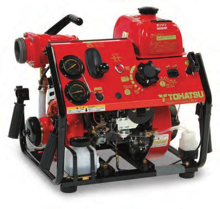 Portable Fire Pumps More attractive features and functions are added to maximize efficiency of fire services.