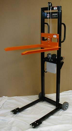 Page 6 Specifications Length: 34 Width (Outriggers): 23 Width (Forks): 18 Height: 70 Capacity: 750 lbs. Weight: 130 lbs.