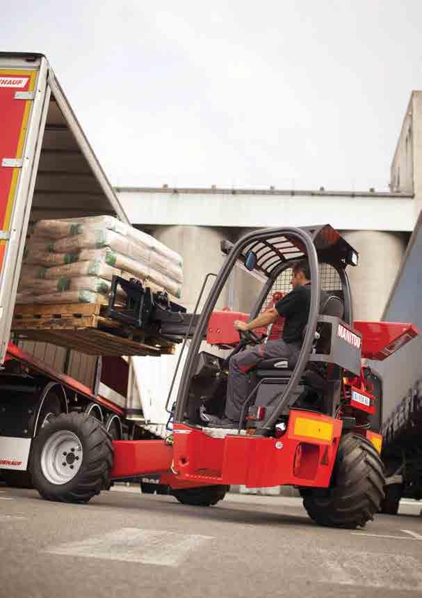MANOEUVRABILITY & ROBUSTNESS Manitou has developed a complete TMT range
