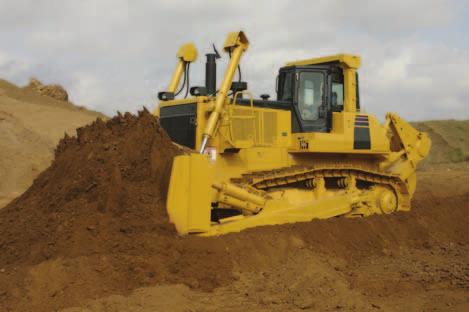 Operation Efficiency Fuel saving operating mode selector/ automatic deceleration control To improve the fuel efficiency of bulldozers.