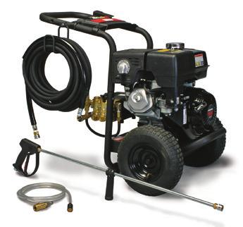 COLD WATER PRESSURE WASHERS DBA The DBA Series are direct-drive cold water pressure washers with corrosion resistant aluminum frame, making them lightweight and easy to load and unload.