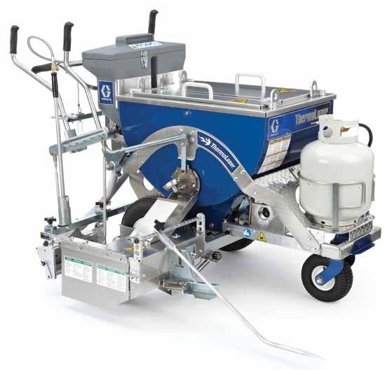 DESCRIPTION PART # Thermolazer 300 tc 258699 (Includes 4-inch SmartDie II) SPECIFICATIONS HOPPER SIZE: HOPPER CHAMBER: INTERNAL MIXING PADDLES: HOPPER LID SYSTEM: MELT TIME (300 lbs: MAIN BURNERS: