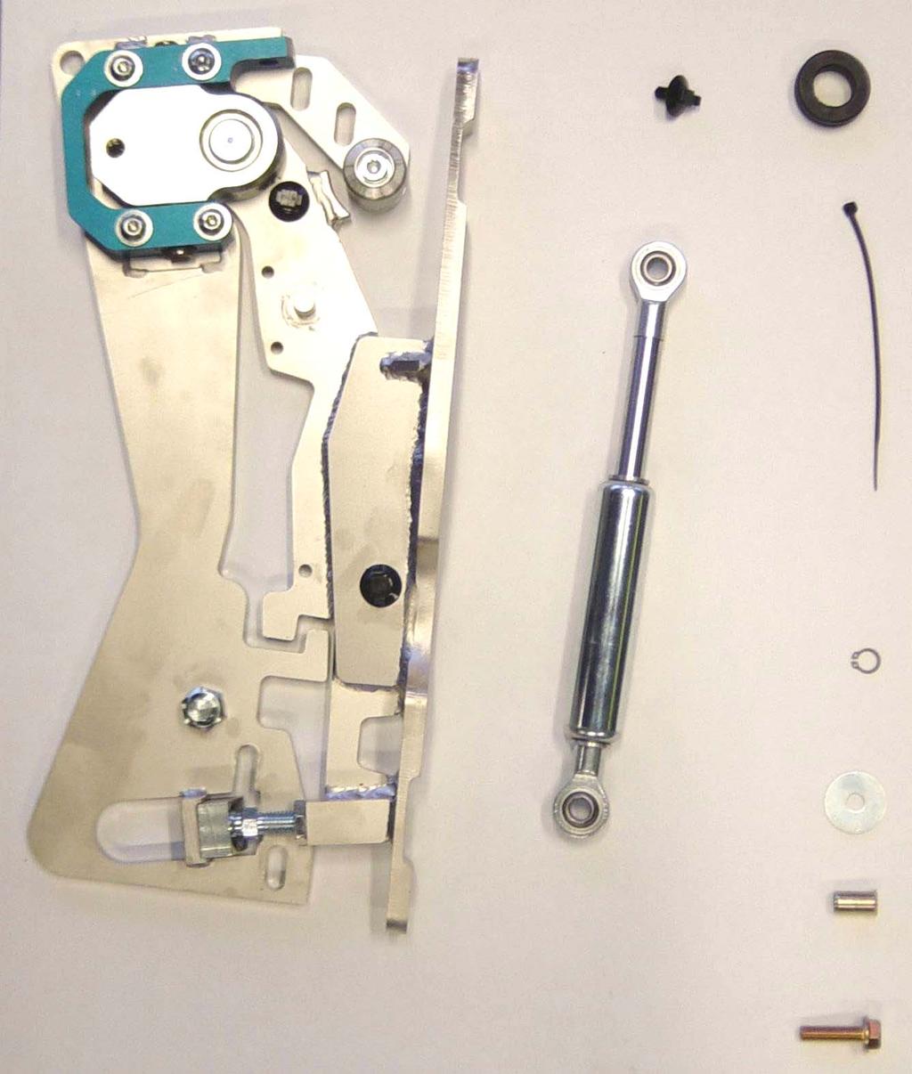 Overview LSD-door mounting/hinge: (per vehicle side) Swing arm to chassis plate adjustable connection mount with horizontal door gab adjuster A1 B A 3 x Cable clips + 1 x Grommet Outward motion door