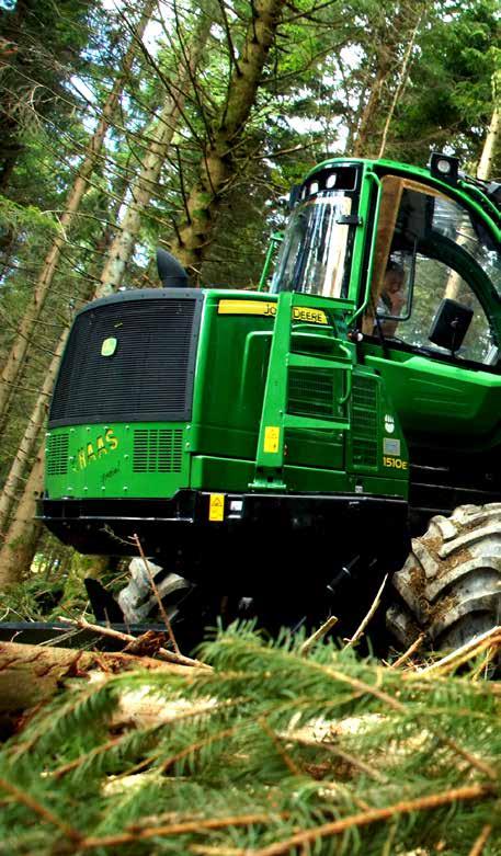 Features of the - Traction aid cable winch Highgrade -Hydraumatic was developed exclusively for integration in JOHN DEERE forestry machinery.