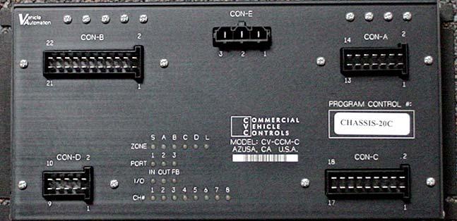 6. On buses with a Single Zone Multiplex locate the RED wire in connector C703 cavity position 26.