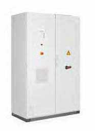 Grid-tie inverters Features: Operation at rated capacity with high ambient temperatures High energy production thanks to direct conversion in MV (250/500/630 kw) Compatible with large numbers of