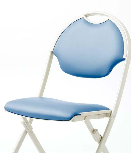 Chair will support more than 1000 lbs. Backrest is injection molded using toughened polypropylene.