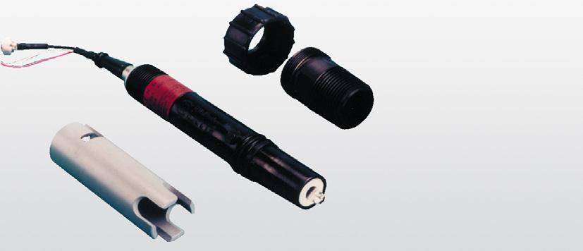 TBX PH, REDOX (ORP) SENSORS WITH DIGNOSTICS DS/TBX-EN REV. H 7 TB and TBX Ryton sensors TB(X) sensors are in-line flow-through or submersible (immersion), general purpose, twist-lock style sensors.