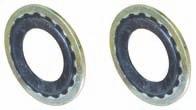 Fitting Washer - #8 (1/2") Dual O-Ring Line MT0180 QTY: 20 GM Fitting Washer - #10