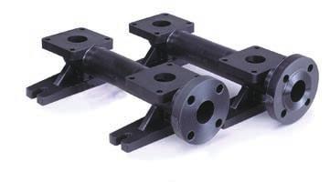 Teflon ball valves, seats and diaphragms are chemically inert and are easily replaced.