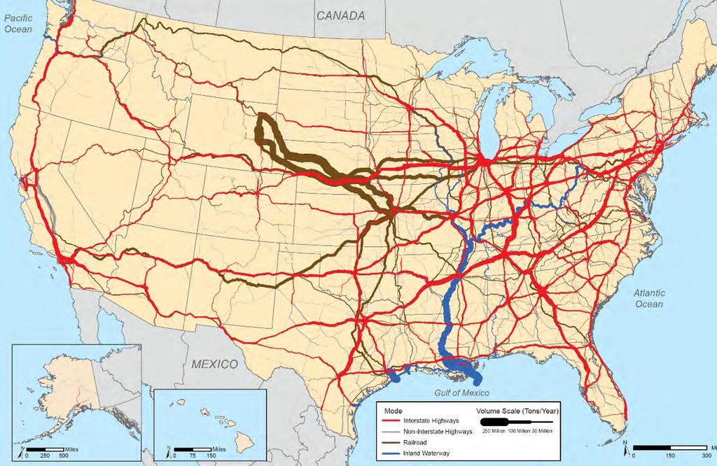 Biodiesel Production and Distribution Network Where Fuel Demand Is High Biodiesel is produced and widely distributed where vast majority of highway