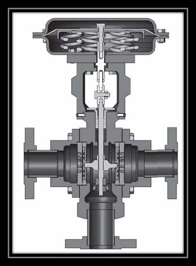Mark 79 Three Way Valve Features a 3-way body for use on diverting service as a bypass valve