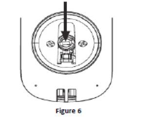 mounting plate (Fig. 5). 6. Install the Inside Latch side of the lock on the inside mounting plate.