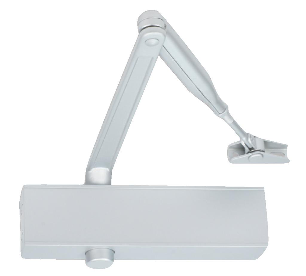 DC257 SURFACE MOUNTED DOOR CLOSER Doric s surface mounted Door Closers offer a high level of quality and reliability whilst maintaining classic architectural styling.