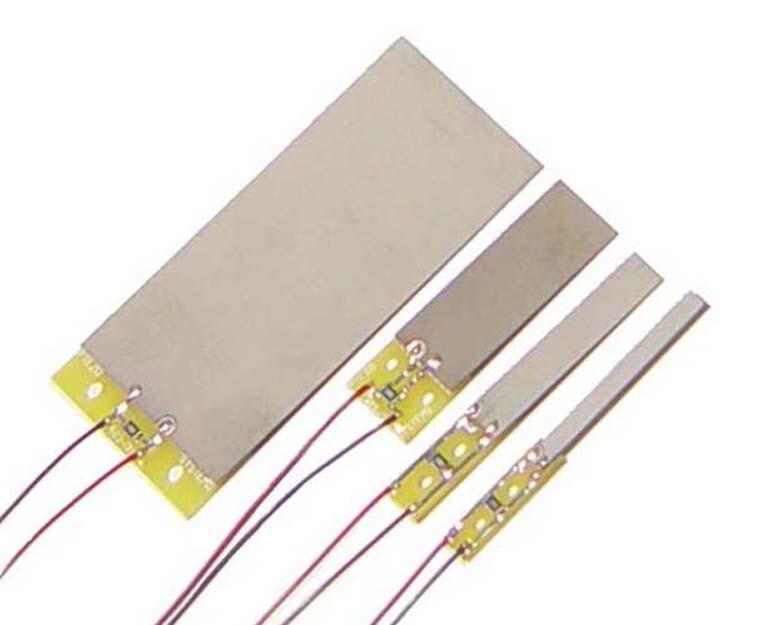 Piezoelectric Force Sensor Deflection generates an output voltage Voltage can be transferred to actuator