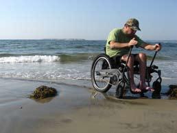 As a wheelchair user who loves the Maine outdoors, I struggled pushing my wheelchair down paths and tote roads to get to my favorite spots.
