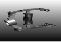 The objective is achieved by using ANSYS simulation package. Dynamic and static loads are applied on the suspension systems.
