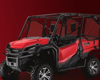 PIONEER 1000-5 The ultimate side-by-side in every way, the Pioneer 1000-5 shares the same great engine as the Pioneer 1000-3, but adds Honda s exclusive QuickFlip in-bed seating design that allows