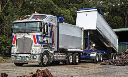 Every Australian Kenworth is designed and manufactured for its intended task and to individual customer requirements.