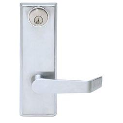 DLEVER Keyed Lever w/ Key Cylinder in Lever Handle for Panic Bar Only Keyed Lever