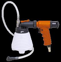 compressed air Automatically bleed brakes & refill the fluid reservoir 800ml