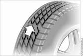 Tire inflation pressures Tire condition 115n Information for your safety The factory-approved radial tires are matched to the vehicle and have been selected to provide optimum safety and driving