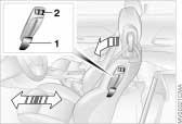Head restraints Entering the rear 51n Do not remove the rear head restraints as this would damage them.< For further information, please consult your BMW center.