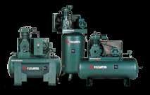 MASTERLINE PRESSURE LUBRICATED AIR COMPRESSORS 5 30HP Masterline is the most robust, heavy-duty reciprocating air compressor lineup available.