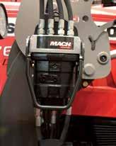 This system uses a low pressure hydraulic control lever that offers smooth, progressive and accurate control, and reduces operator fatigue.