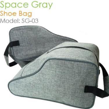 height, 16cm by length, 5cm by width Model: SG-03 Shoe Bag Canvas Space
