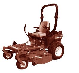 Professional Series Zero Turn Mowers Commercial Grade Spindles Greased from the Top Pivoting Front Axle 7 Gauge Welded Steel Decks Rolled Front Edge Deck with 3/8 Inch Bar for Extra Protection