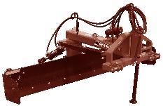100/160/225/300 Series Rear Mounted Blades Heavy Duty Design and Construction Moldboards Can Be Reversed for Backfilling 100 & 160 Series Offer a Choice of Manual or Hydraulic Tilt Angle, and Offset