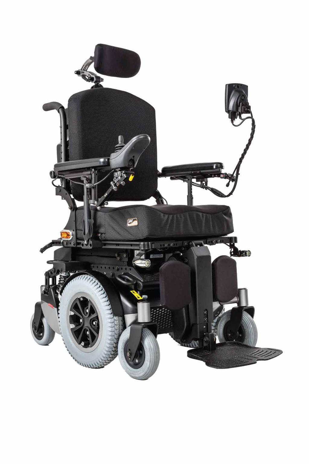 TM MID-WHEEL Recline Tilt New Shroud The Quickie Xperience 2 is a mid-wheel drive power wheelchair offering excellent stability for better comfort.