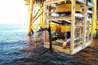 Offshore Underwater Services It is done by a subsidiary company and involves underwater inspection of subsea structures for