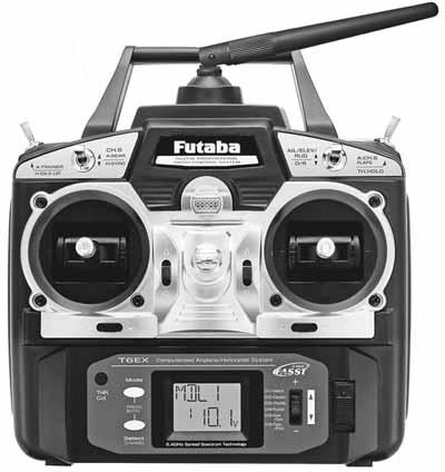 OTHER ITEMS AVAILABLE FROM GREAT PLANES Futaba 6EX 2.4GHz Computer Radio Superior full-range capability comes to 2.4GHz technology. Once you ve experienced the 6EX 2.