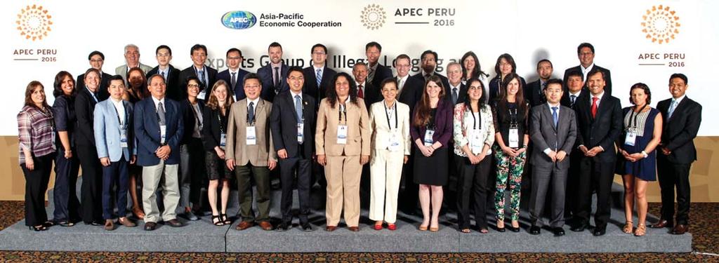 Ninth Asia-Pacific Economic Cooperation Experts Gro Photo: Group photo with the Ambassador Liliam Ballon (1 st th row 8 from the right) The forty (40) Technical Working Groups from the twenty one