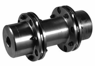 Rexnord Thomas Flexible Disc s Spacer Type Series 52 - SEE PAGES 10-11 FOR UPDATED VERSION WITH ENHANCED FEATURES Series 52 couplings are all-purpose high-speed, high-torque couplings used where