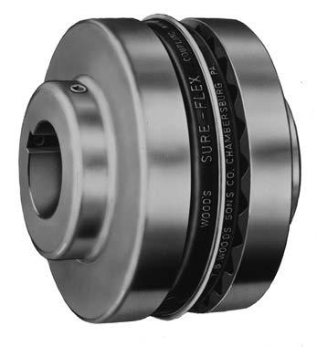Type S Sure-lex TS or Close Coupled pplications L G TO REMOVE SLEEVE X COUPLINGS Type S Sure-lex couplings are normally supplied with the two-piece E sleeve.