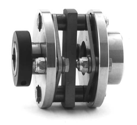 Close Couple - 4 olt Close Coupled Coupling (GENERL USE) X Series The X series close coupling is made up of two hubs, a steel spacer block, two stainless flex discs and X hardware.