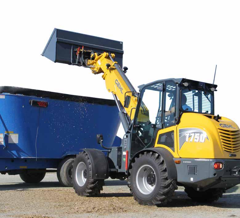telescopic articulated loaders - T750