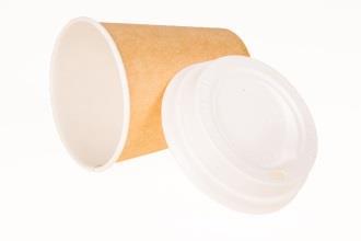 CUP COVER350 PP 0,03 1,8 / 0,05 Single layer paper cup Suitable for hot beverages Plain double