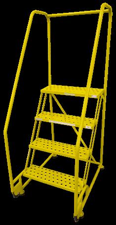 TiltNRoll S & MEASUREMENTS 2TA26A3 (ALUMINUM) 4TR26A6 SAFETY YELLOW (C2) POWDER COATED STEEL standard color, gray. Available in multiple colors.