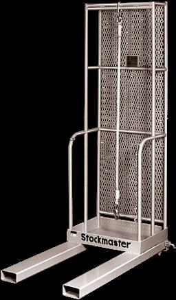OVERHEAD GUARD Option OG: Attachable overhead guard can be used to help protect workers from falling objects.