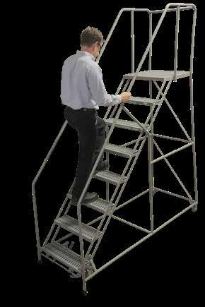 So, your ladder will move smoothly and easily to the next job, every time. Easy IH 360 mobility CLIMBING ANGLE Spring-Loaded Casters Multi-Directional Mobility. Allows 360 mobility.