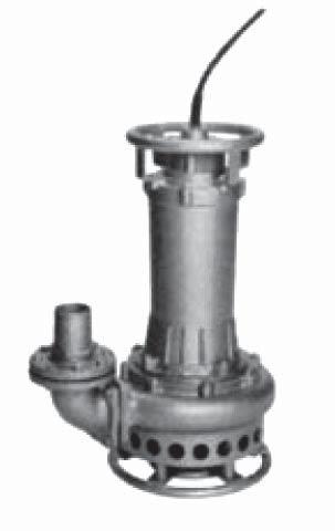 ENZ2 HEAVY DUTY SUBMERSIBLE SAND PUMPS APPLICATIONS Drainage in raw concrete plants Drainage in quarries Drainage in grinding plants Drainage at civil engineering sites Water intake from rivers