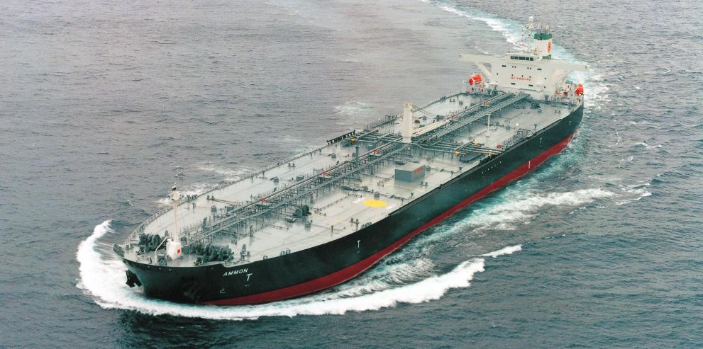 AMMON 106,122-dwt Crude Oil Carrier The 106,122-dwt double-hull, double-bottom crude oil carrier, AMMON, was built by Namura Shipbuilding Co., Ltd.