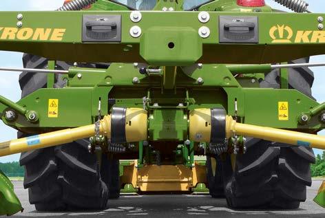 overload protection, clutches and overrunning clutches to protect the mower and tractor. Required pto speed is 1,000 rpm.