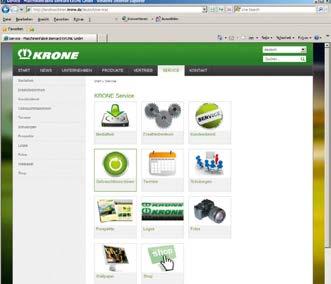 Media center The KRONE database holds thousands of documents, pictures, test reports and much more. Here you fi nd very detailed information on KRONE products that are of special interest to you.