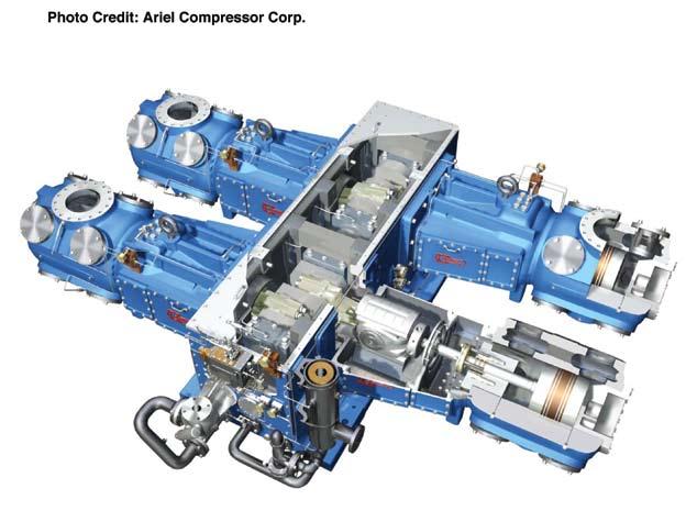 Mike Johnson POSITIVE DISPLACEMENT COMPRESSORS: Selecting the correct lubricant Photo Credit: Ariel Compressor Corp.